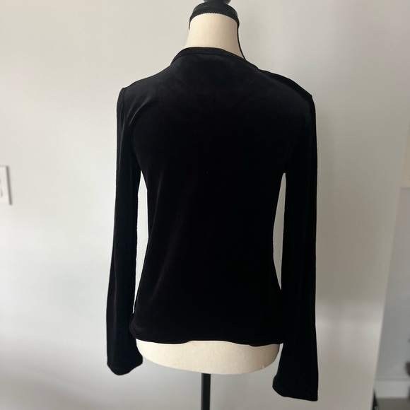 Sonya Rykiel Vintage Tiger Velvet Top - Picture 10 of 17